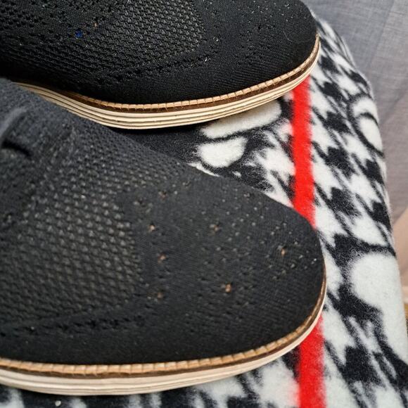 Cole Haan Shoes Mens Size 11 M ØriginalGrand Wingtip Oxford Black - Picture 9 of 11